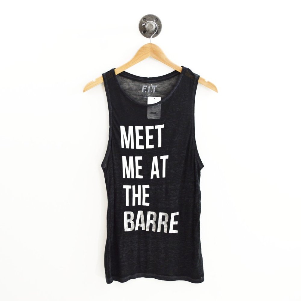 F.I.T "Meet Me at the Barre" Tank Top #163-93